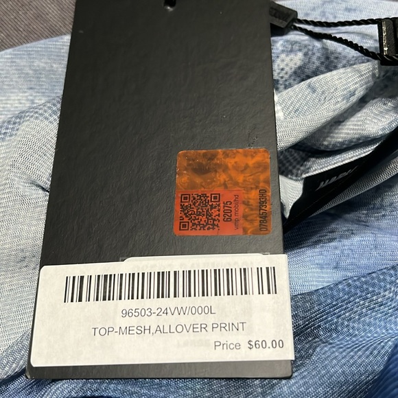 NWT Harley Davidson Allover Print Mesh Shirt L - Picture 4 of 6